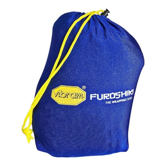 Vibram Furoshiki The Wrapping Sole Shoes #16UAC08 Blue Flower Unisex Size M - Picture 14 of 14